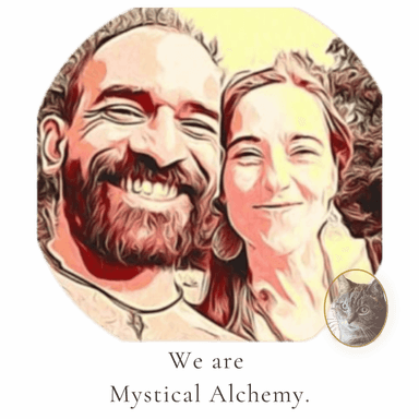 Mystical Alchemy coffee alternative UK, herbal coffee, adaptogen drinks, natural energy drinks, caffeine free energy, mushroom coffee alternative, stress relief herbs